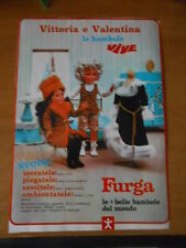 ritaglio clipping-FURGA le bambole+belle-VITTORIA e VALENTINA-cm.19x28-scatola 1