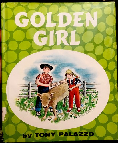 Golden girl the - cow, by