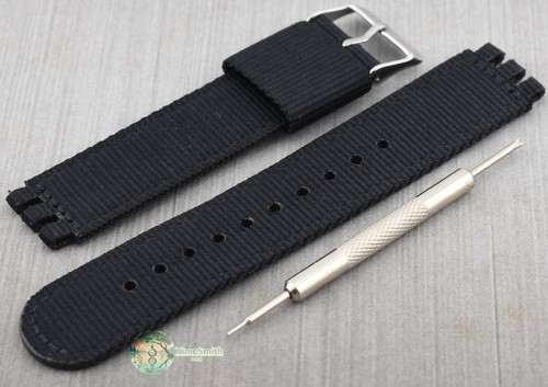 Cinturino nylon nero per - cinturino,