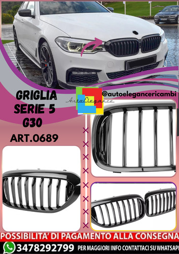 Art 0689 griglia bmw serie - griglia,
