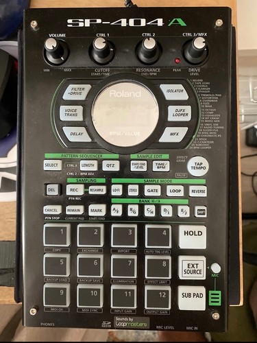 Sampler roland 404a - roland, sp-404a