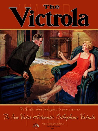 Pubblicità victor victrola - pubblicità,