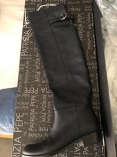 stivali Alti donna tacco basso