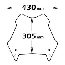 Cupolino Isotta Arancio alto KTM 950SM 2006-2008