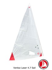 La vela Ventoz Laser 4.7 -