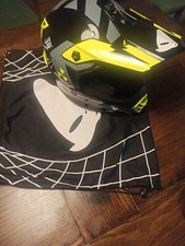 ECER22-05 YS 47/48 CM GR.1100 - CASCO UFO VOLTAGE CROSS ENDURO SINCE 1977 NERO