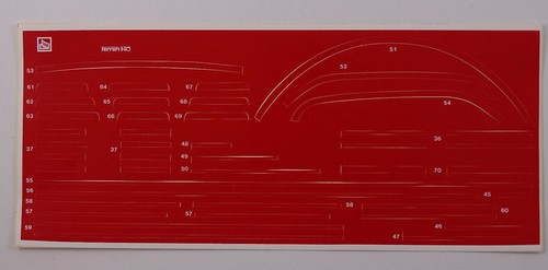 Set adesivi pocher - pocher, ferrari