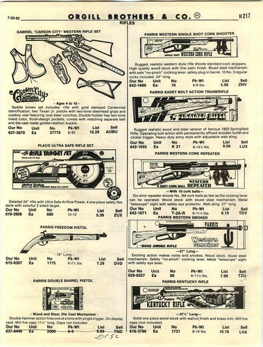 Fucili giocattolo advert - giocattolo,