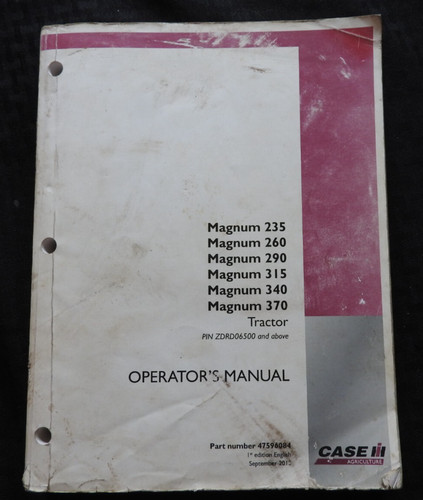 2011 genuine case magnum - case, ih