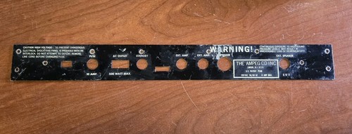 Amplificatore basso vintage