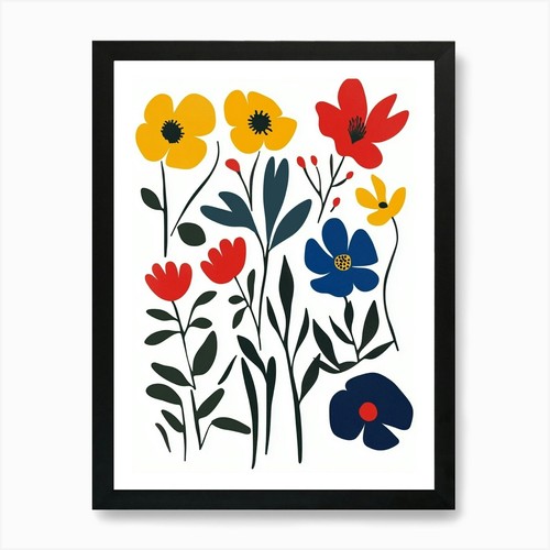 Mazzo fiori stampa - mazzo, di