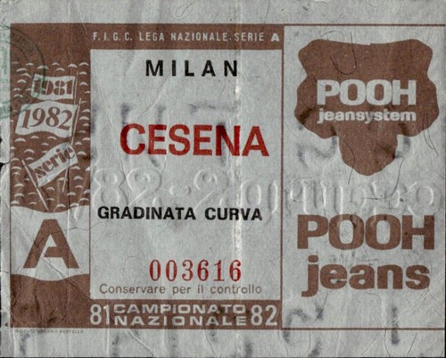 Biglietto stadio milan cesena - stadio,