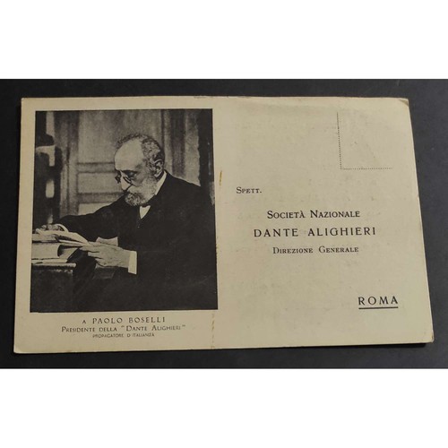 Cartolina paolo boselli - cartolina, a