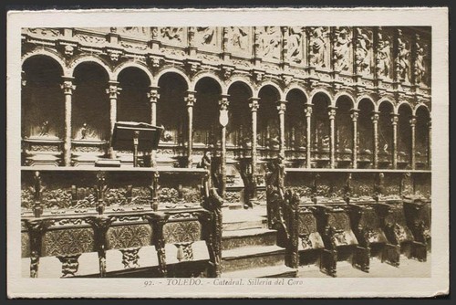 Toledo la cattedrale - toledo.,