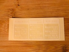 Honda CX 500 Adesivo Decal