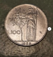 100 Lire 1968 1° tipo