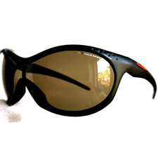 occhiali da sole RLX POLO SPORT wrap oval sunglasses Ralph Lauren R1 vintage