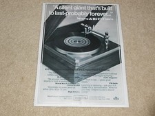 Empire 598 II Turntable Ad, 1973, 1 page, Frame it!