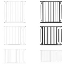 PawHut Cancelletto per Cani a Larghezza Regolabile