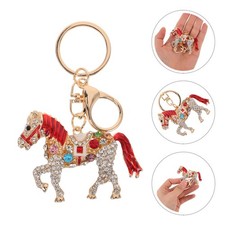  Porte-clés cheval orné de