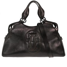 Borsa a mano Cartier nera
