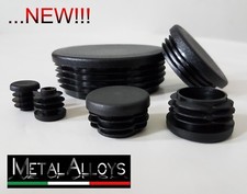 Tappi Tondi Alettati Plastica da 42mm a 100mm VARI FORMATI Puntali Copriforo