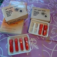 Lotto Vintage Olivetti Lexikon 90c 92c Lift Tape Nastro Correttore