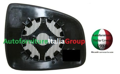 Piastra specchio retrovisore - piastra,