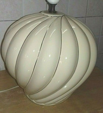 VINTAGE TABLE LAMP 60s ivory
