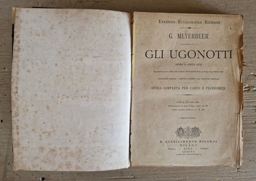 Antico libro opera - , gli