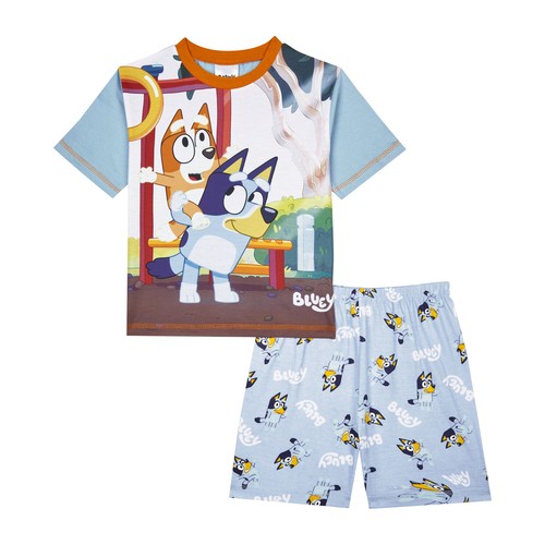 Bluey pigiama corto - bluey, ragazzo