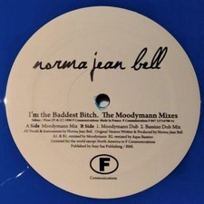 NORMA JEAN BELL I'm The Baddest Bitch (The Moodymann Mixes) 12" NEW COLORED VIN