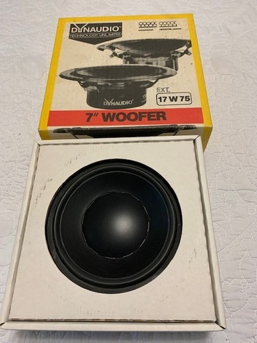 Woofer dynaudio 17w nuovo - 17w-75,