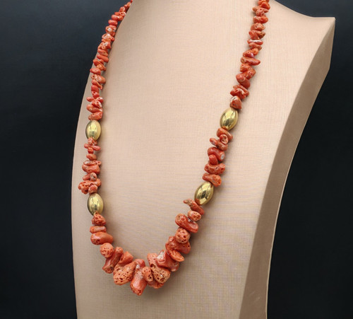 Collana donna corallo rosso - , di