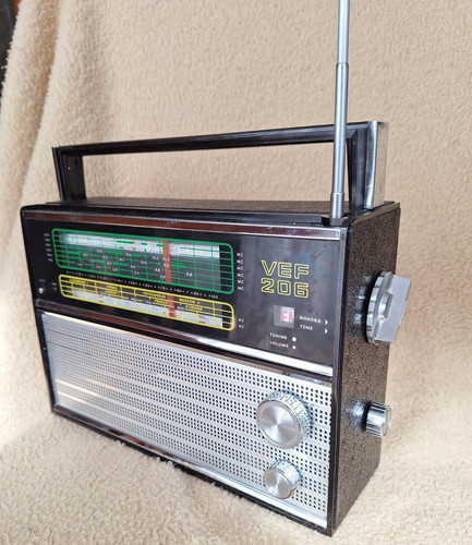 Radio retrò vef 206 - radio,