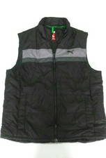 Piumino Blazer Smanicato a Gilet Puma Sport Life Style Nero e Grigio Taglia M.