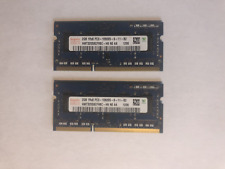 X2 - RAM HYNIX da 2GB 1Rx8 PC3 10600S 9 11 B2 1333MHZ  DDR3 1151 SODIMM NOTEBOOK