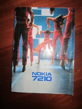 LIBRETTO MANUALE D'USO PER NOKIA 7210 BUONO STATO LEGGI TUTTA LA DESCRIZIONE!!!