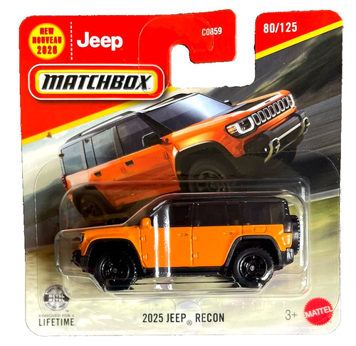 Matchbox 2025 jeep recon - 2025, ev