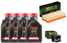 KIT TAGLIANDO BMW K 1600 2011/2020 MOTUL 7100 10W40 FILTRO OLIO ARIA 