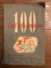 100 CANTI DELLA MONTAGNA  -