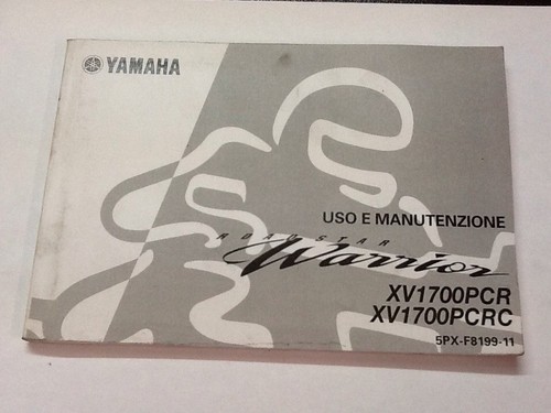 Uso manutenzione yamaha xv - e,
