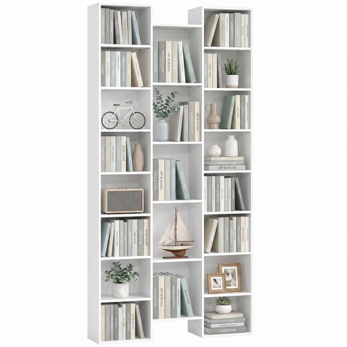 Homcom libreria legno alta - homcom,