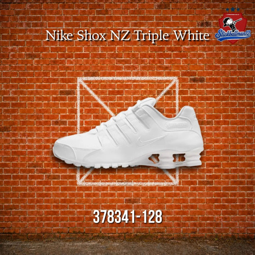 Nike shox triple white - nike,