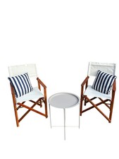 Set 2 sedie da giardino