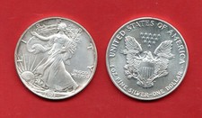STATI UNITI USA LIBERTY EAGLE  1991 DOLLARO  ONCIA ARGENTO. FDC