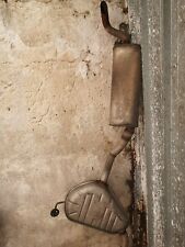 Terminale Di Scarico  + Centrale  Completo  per Lancia Delta 2 Serie ORIGINALE 