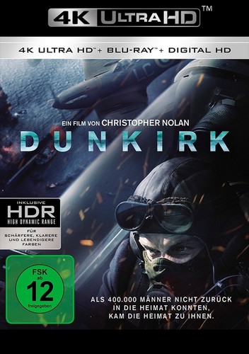 Dunkirk ultra hd blu - dunkirk,