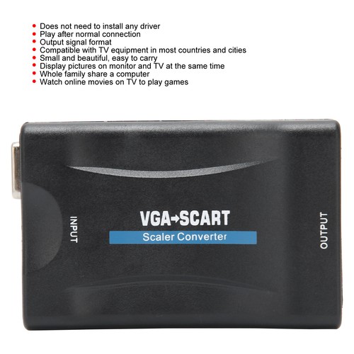 Convertitore vga scart - convertitore,