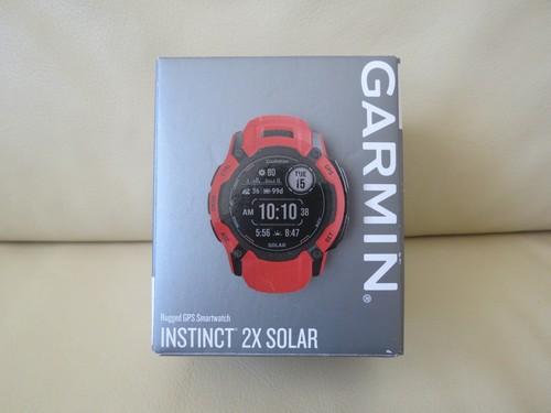 Garmin instinct solar red - garmin,